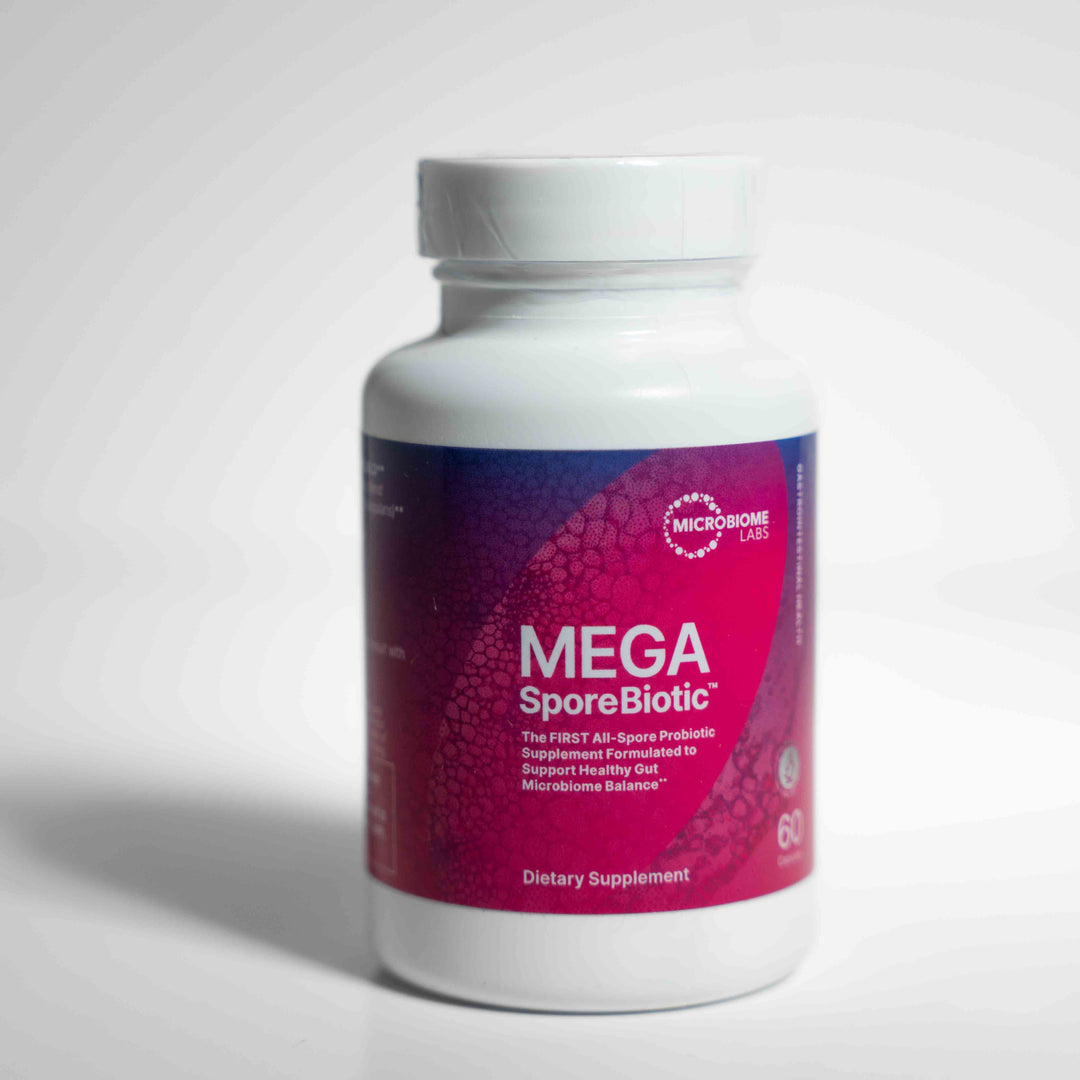 Image of MegaSporeBiotic Spore-Based Probiotic Supplement Bottle