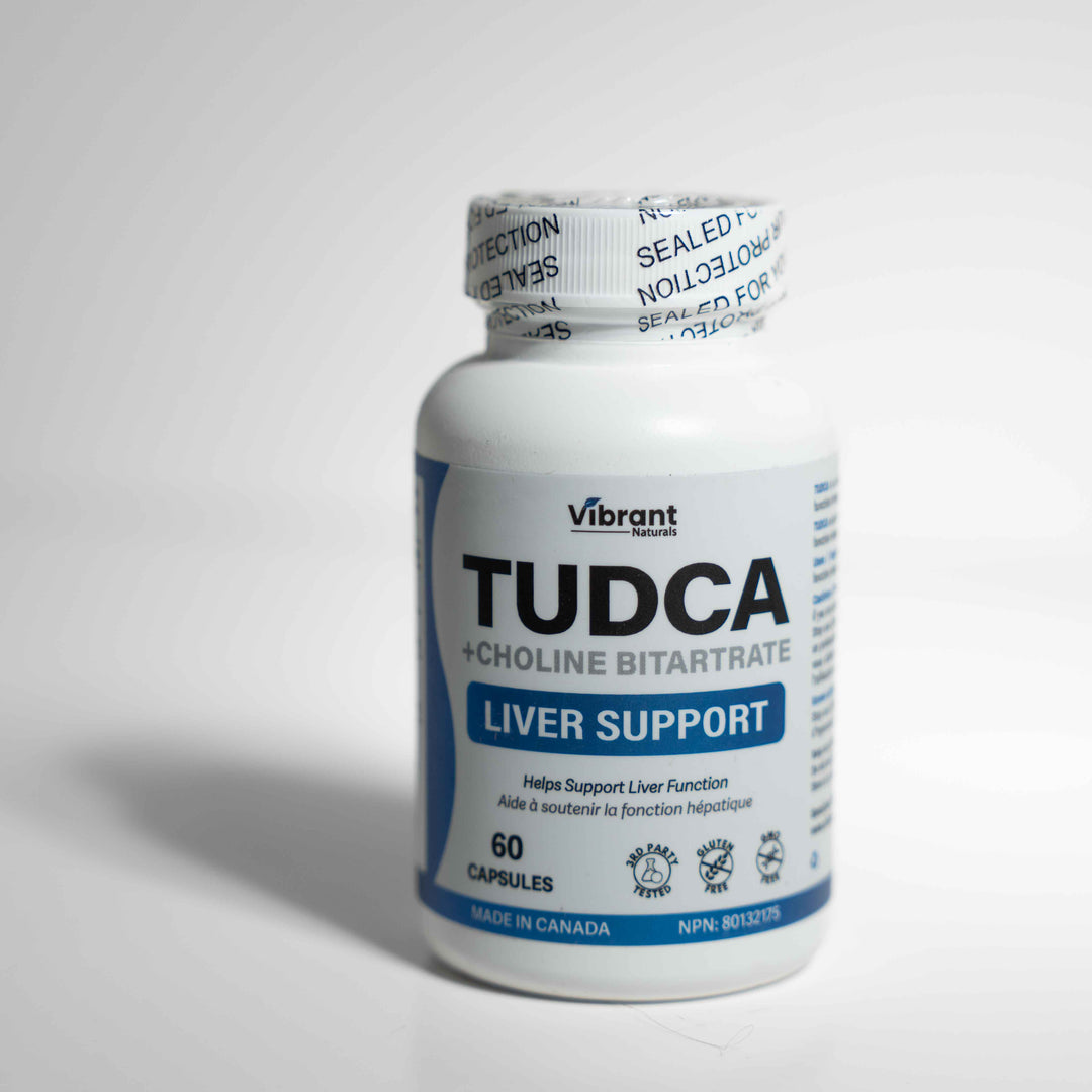 Image of Vibrant Naturals TUDCA with Choline Supplement Bottle