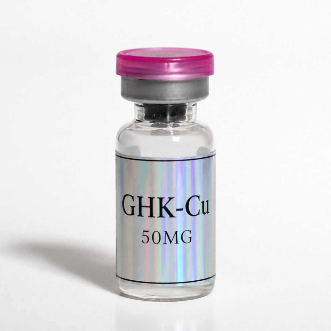 Image of GHK-Cu Copper Peptide Skincare Serum Bottle