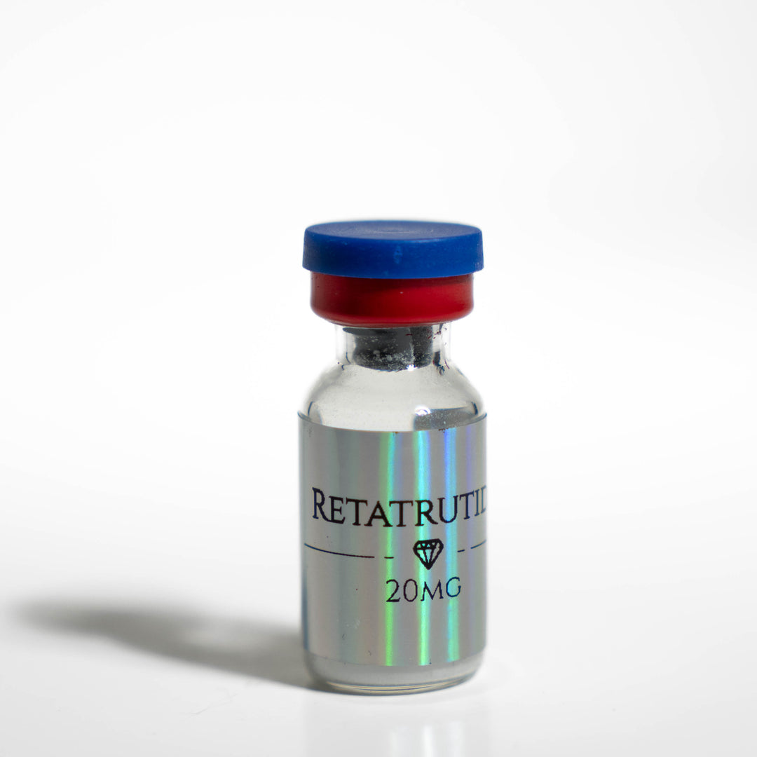 Image of Retatrutide Peptide Research Vial