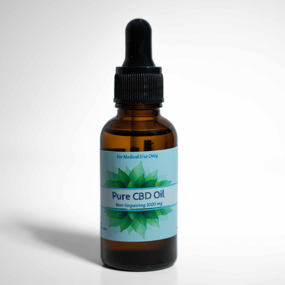 Image of bottle of Pure CBD Oil