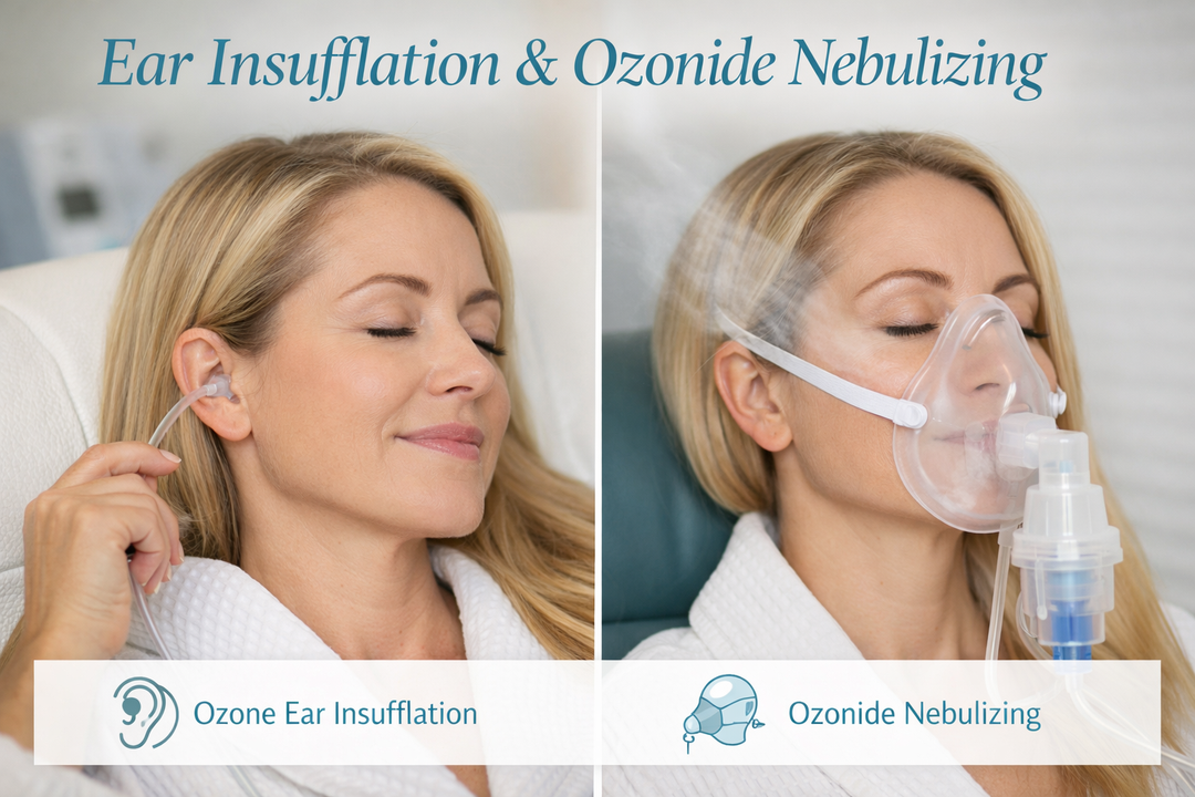 Ear Insufflation & Ozonide Nebulizing only