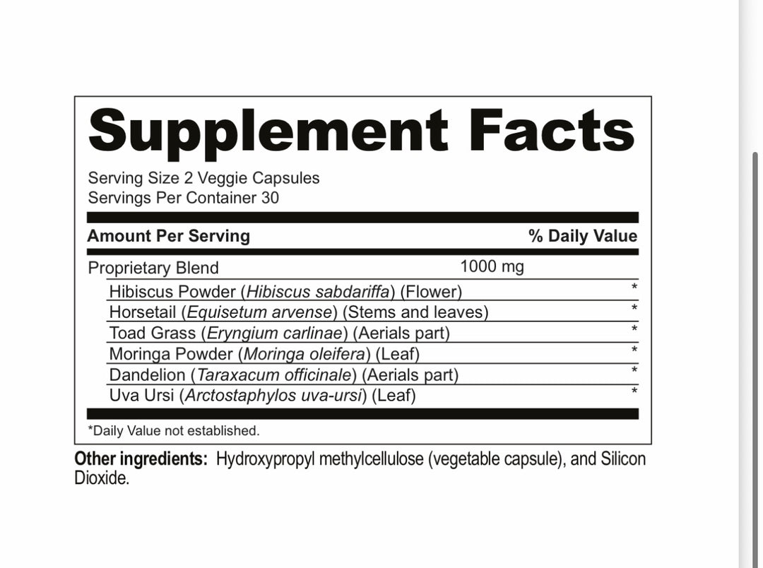 V-Itaren: Moringa, Dandelion & Uva Ursi