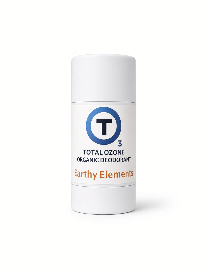 Total Ozone- Ozonated Deodorant- Earthly Elements Scent (56g/2oz)