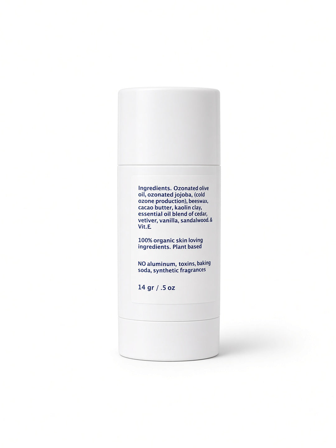 Total Ozone- Ozonated Deodorant- Travel Size- Earthly Elements Scent (14g/0.5 Oz)